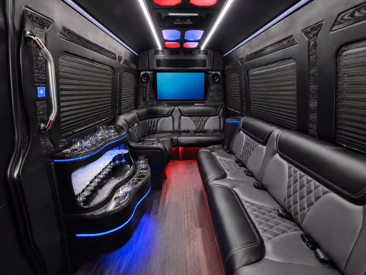 bus rental options for farmington trips