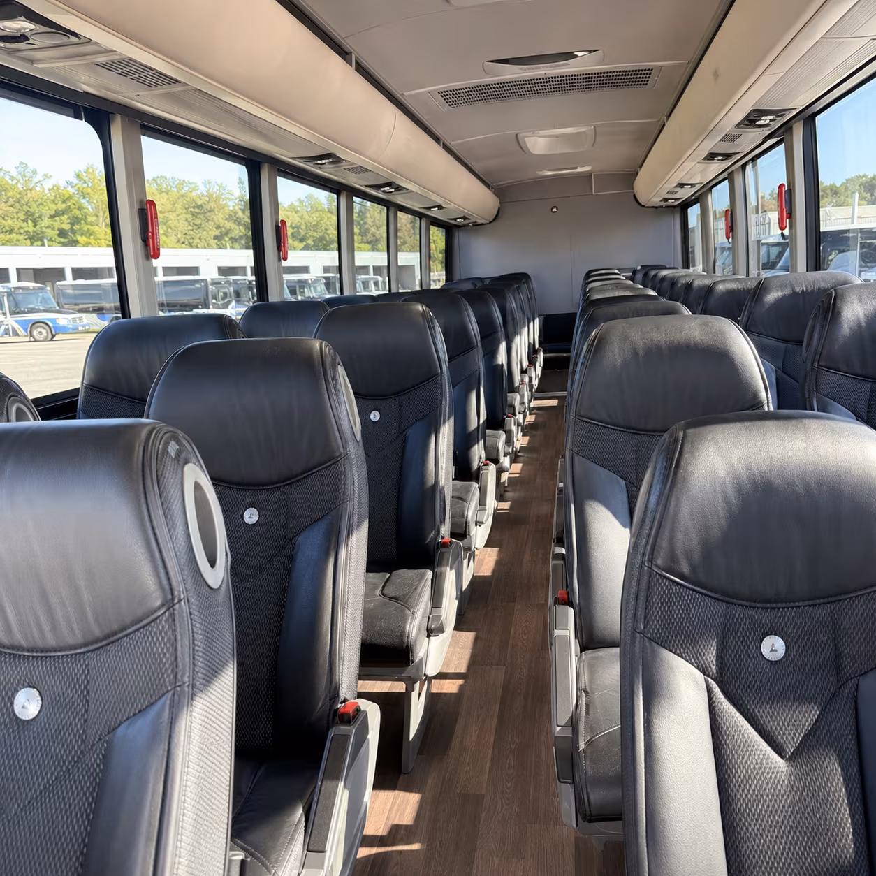 farmington employee transportation onboard seating