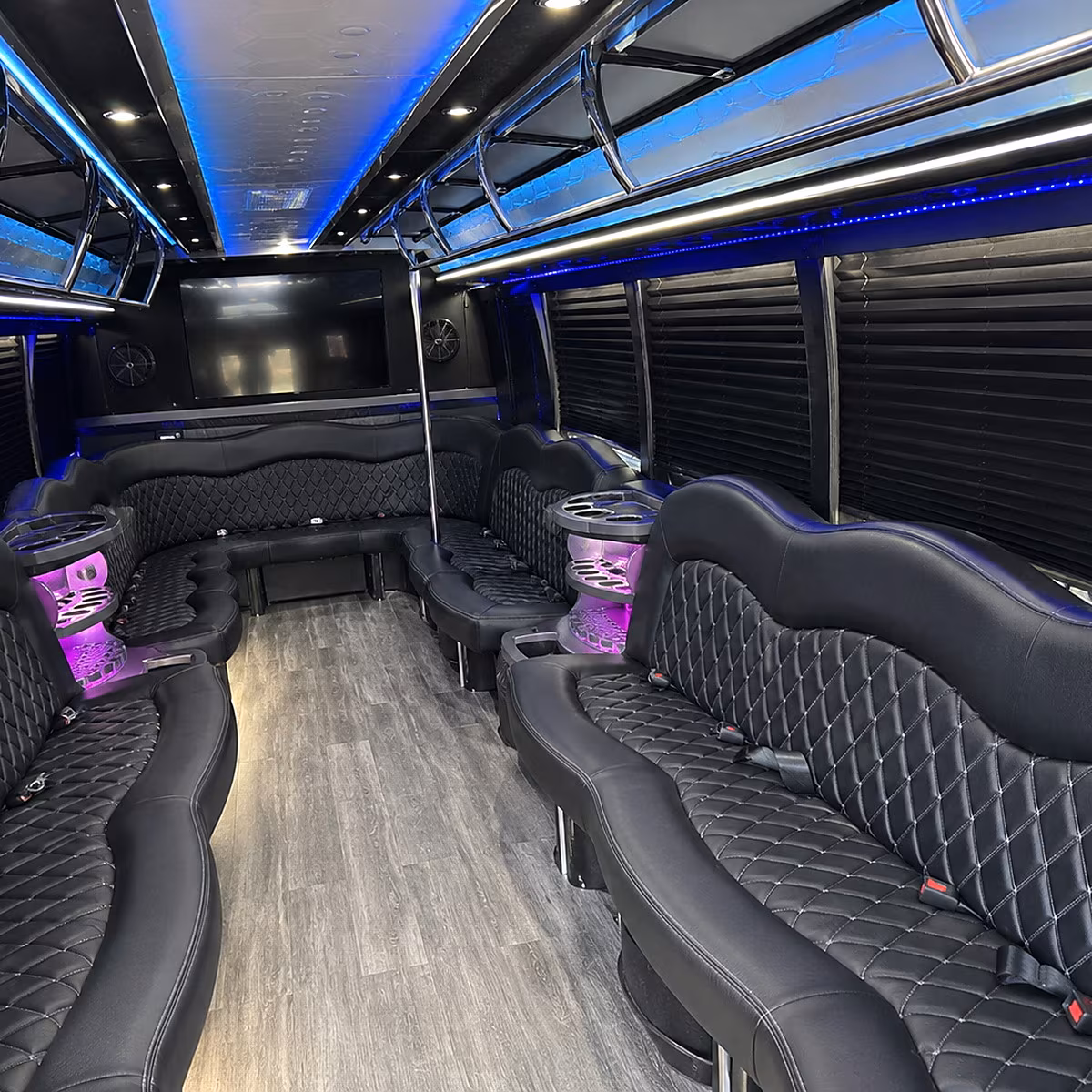 farmington holiday party bus rental