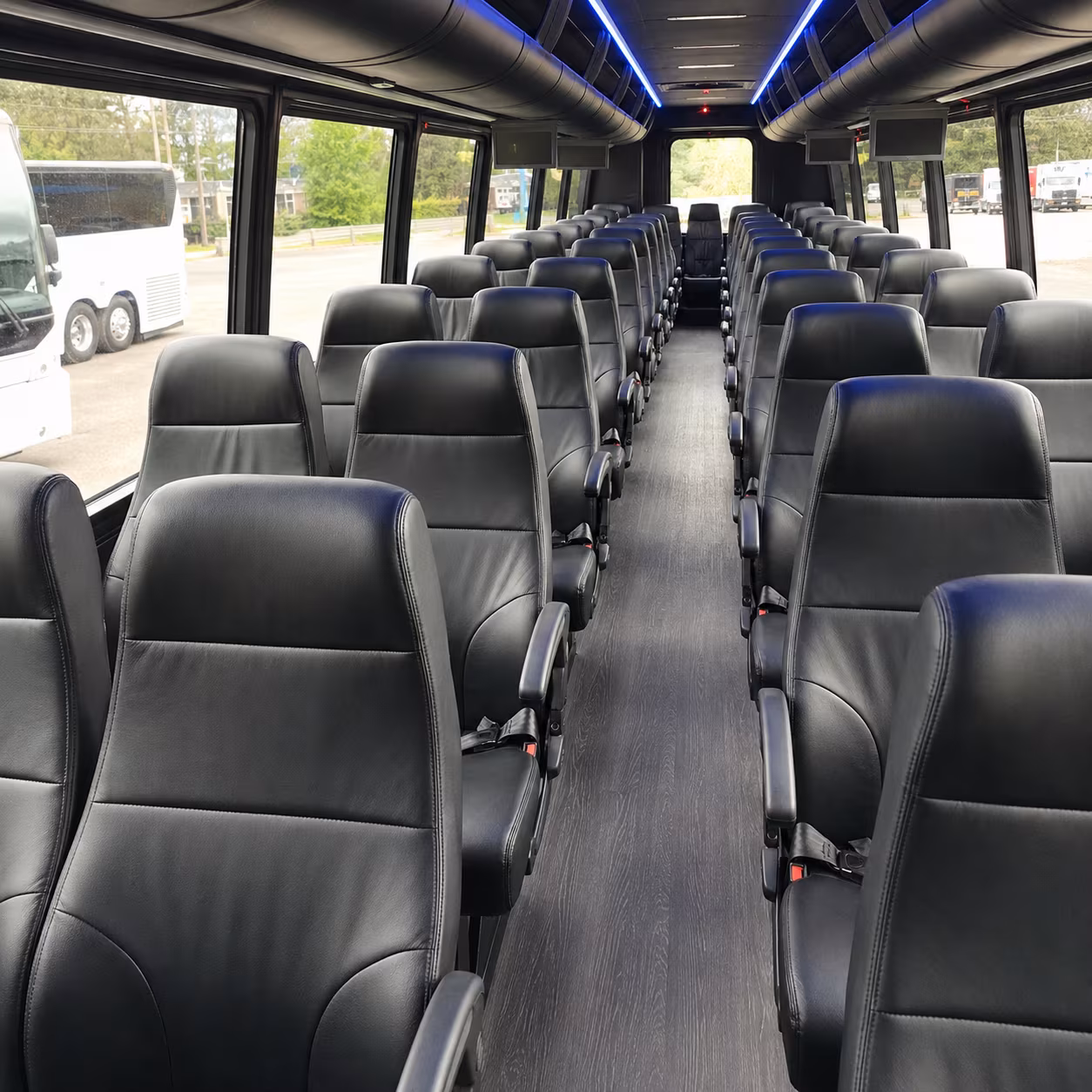 farmington long distance transportation onboard seating