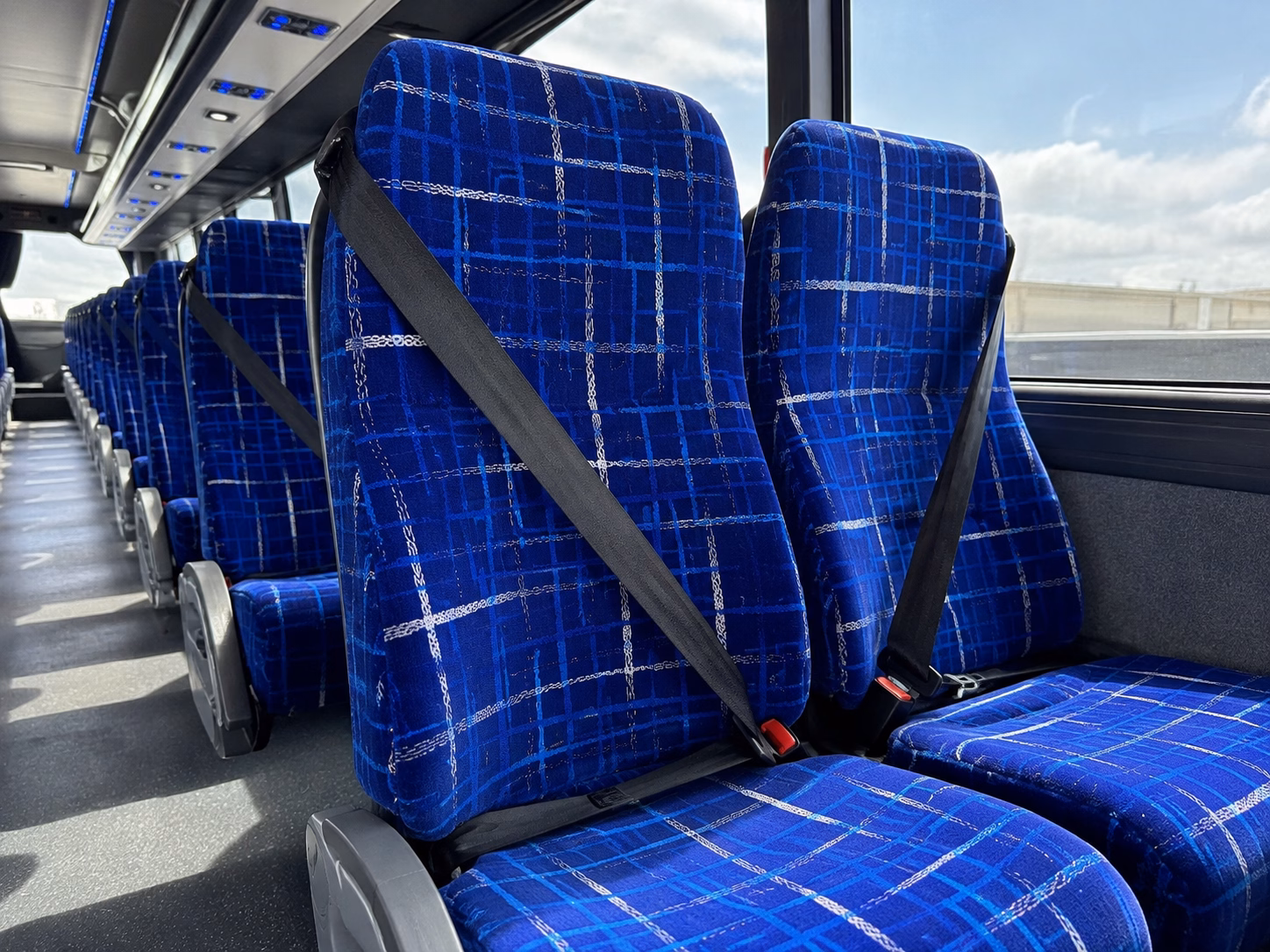 farmington wedding transportation onboard seating