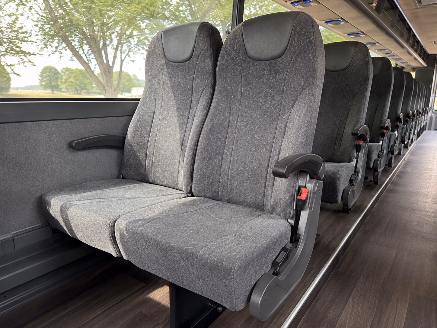 las cruces charter bus interior gallery