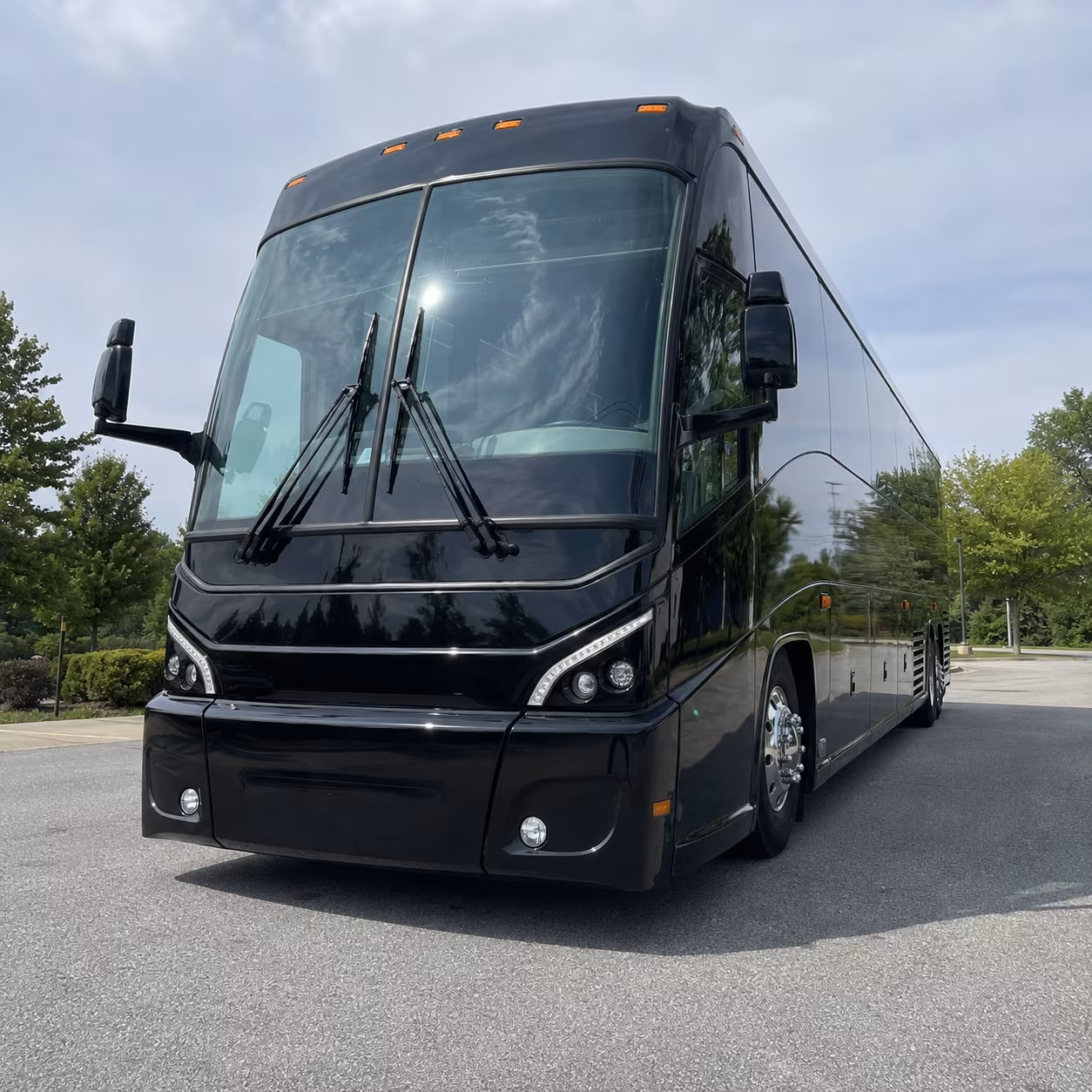 no rideshare no problem farmington concert groups ride together with a bus