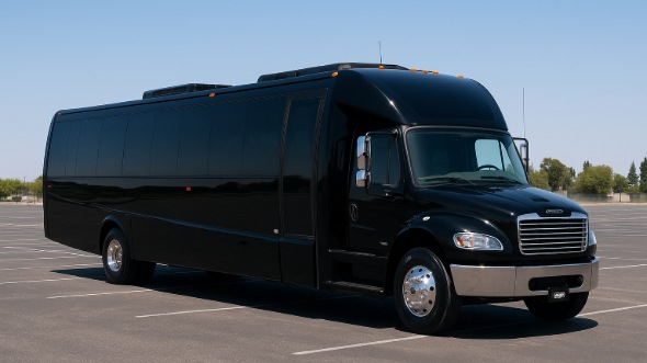 Exterior of Charter Bus Company Farmington's 15 Passenger Minibus in Farmington