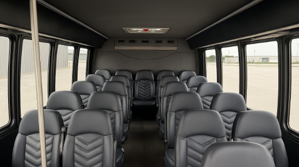 35 passenger minibus interior
