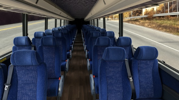 farmington 15 passenger minibus inside
