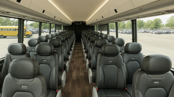 farmington 18 passenger minibus inside