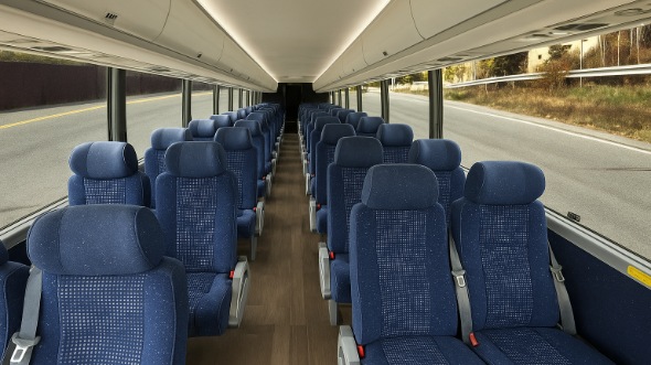 farmington 25 passenger minibus inside