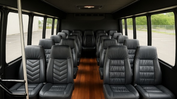 farmington 30 passenger minibus inside
