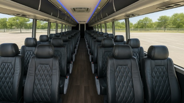 farmington 54 passenger charter bus rental