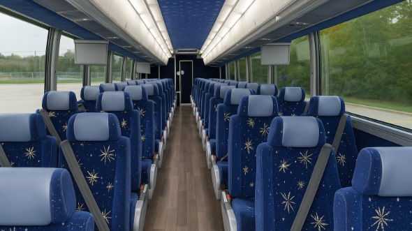 farmington 56 passenger charter bus rental