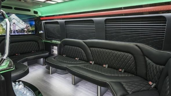 farmington sprinter limo rental inside
